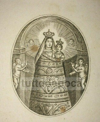 Stampa Popolare Devozionale: Madonna Di Loreto A Vasto, Abruzzo