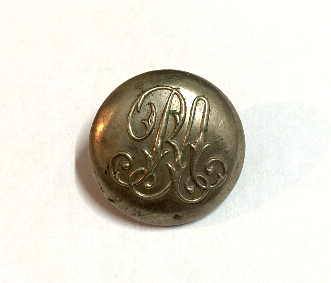 Torino   Antico Cimelio   Bottone Da Collezione Monogrammato   Raffaele Sacerdote