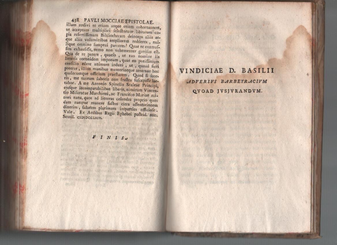 Paolo Moccia   Lettere: Leoni, Latilla, Spinelli, Di Sangro, Carafa, Scarano, Danza, Noja