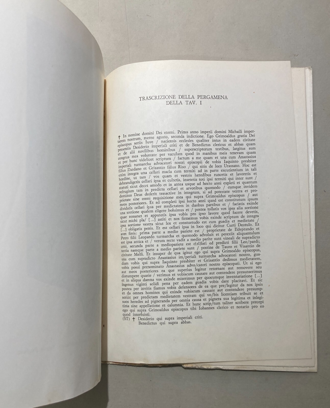 I Notai Di Terra Di Bari: Testimonianze Per La Storia Del Notariato   Vito Tangorra   1977