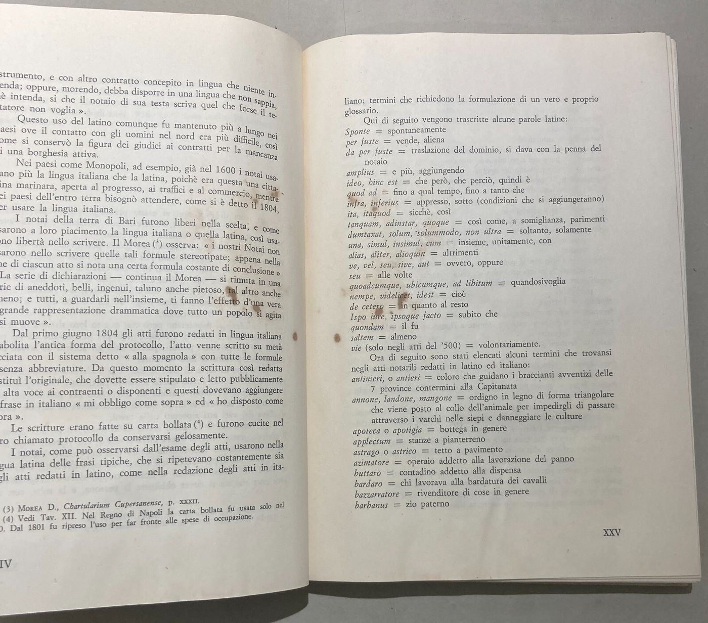 I Notai Di Terra Di Bari: Testimonianze Per La Storia Del Notariato   Vito Tangorra   1977