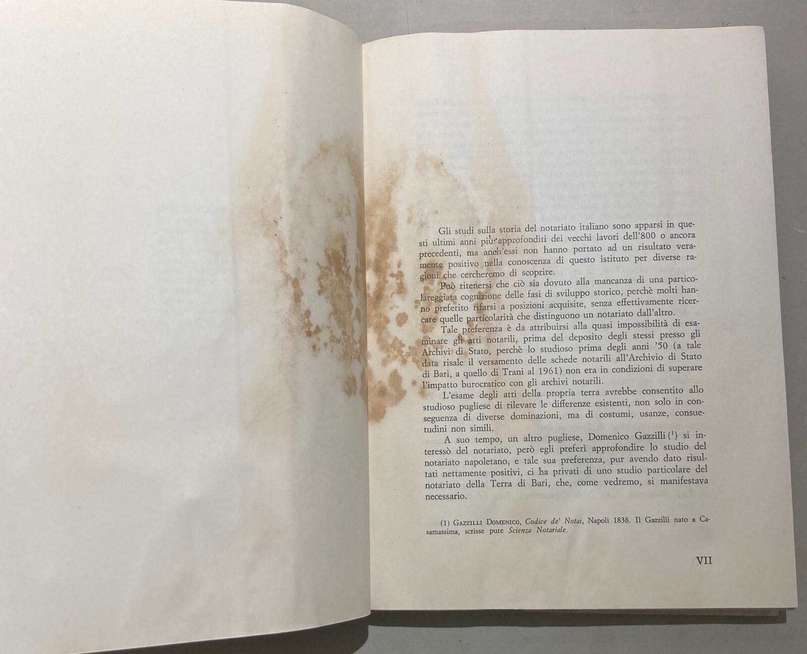 I Notai Di Terra Di Bari: Testimonianze Per La Storia Del Notariato   Vito Tangorra   1977