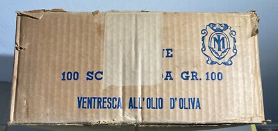 Genova, Igino Mazzola, Specialità Conserve Di Pesce: Scatola Pubblicitaria Standa, Ventresca All'Olio
