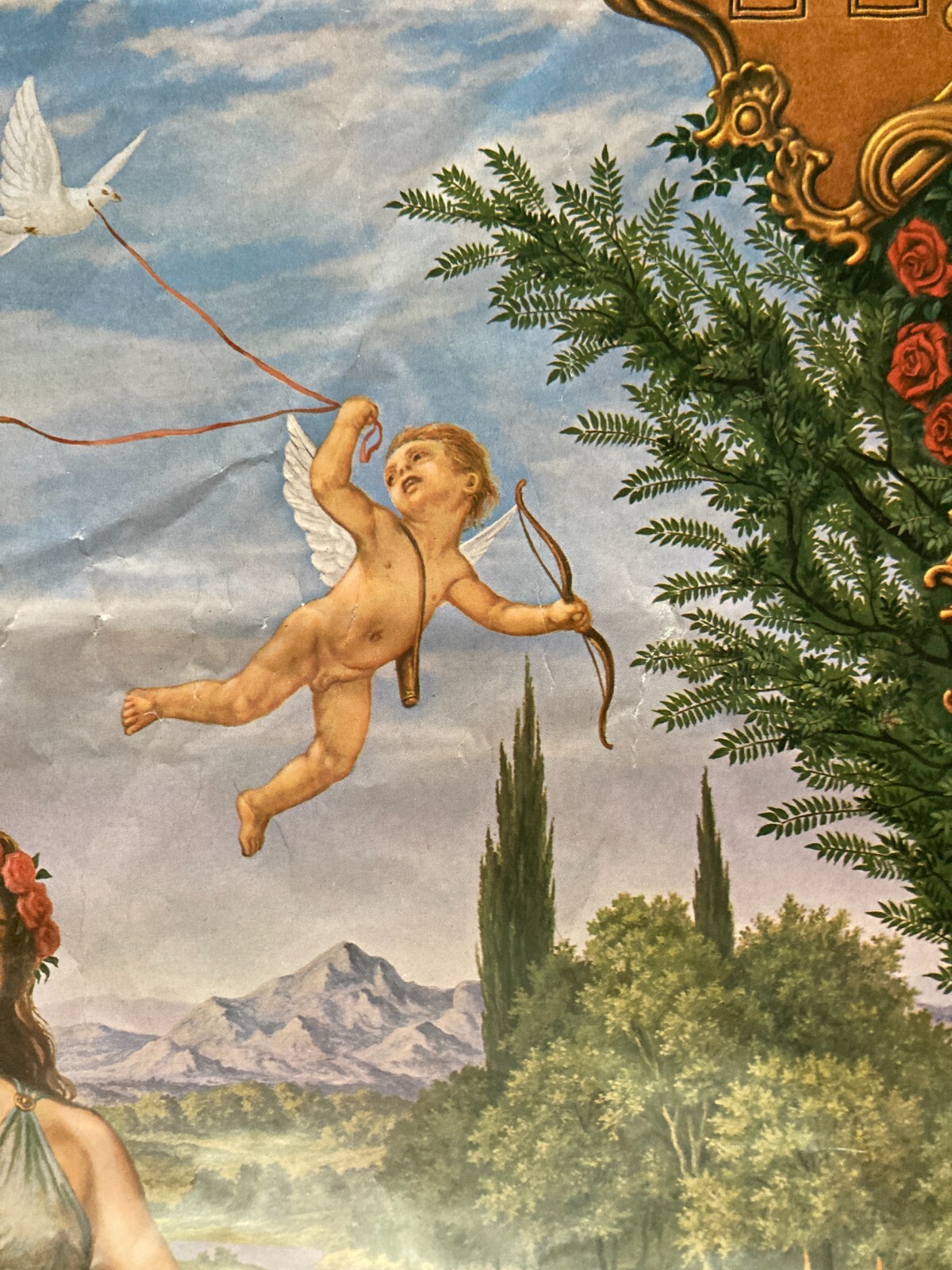 Segno Zodiacale Del Toro. Illustrazione Astrologica Ispirata A Johfra, Grande Stampa