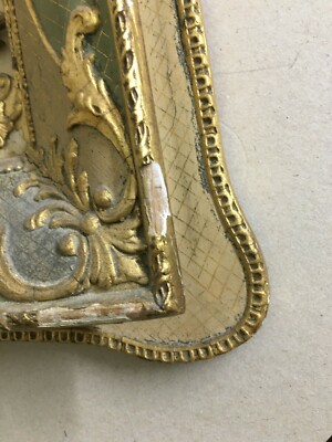 Cornice Decorativa Con Rilievi E Dorature Per Opere d'Arte