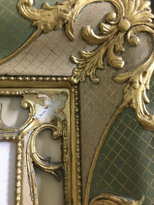Cornice Decorativa Con Rilievi E Dorature Per Opere d'Arte