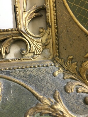 Cornice Decorativa Con Rilievi E Dorature Per Opere d'Arte
