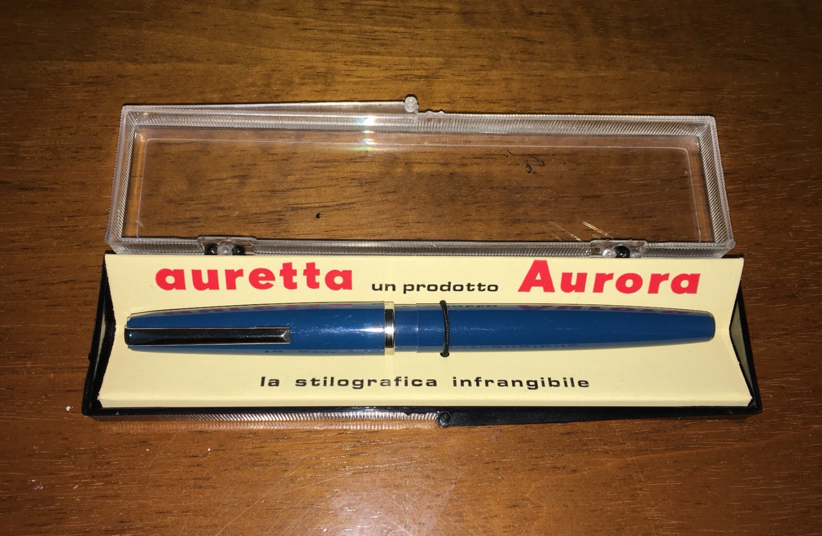 Scrittura, Penne Da Collezione: Aurora, Stilografica Auretta In Astuccio Originale