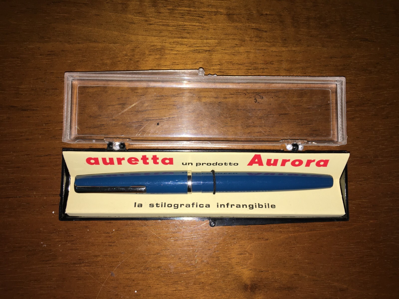 Scrittura, Penne Da Collezione: Aurora, Stilografica Auretta In Astuccio Originale