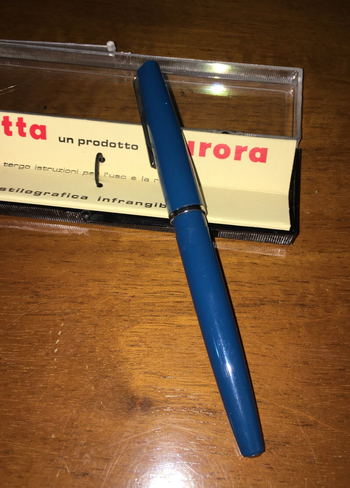 Scrittura, Penne Da Collezione: Aurora, Stilografica Auretta In Astuccio Originale