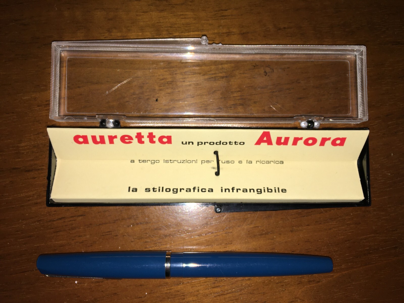 Scrittura, Penne Da Collezione: Aurora, Stilografica Auretta In Astuccio Originale