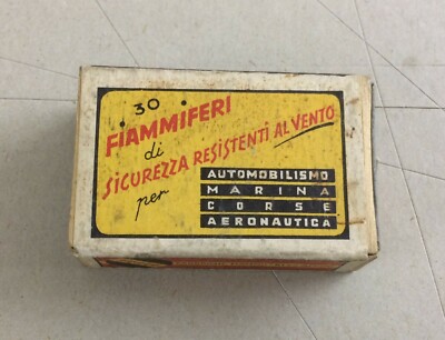 Fiammiferi Da Collezione: Astuccio Pubblicitario Contro Vento SAFFA Milano