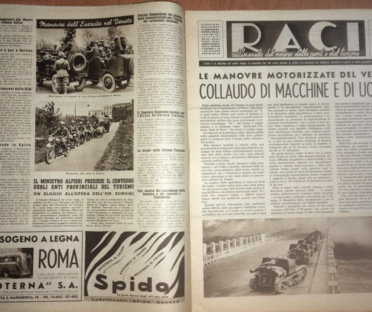 Automobilismo, Motori, Gran Premio, Abruzzo, Coppa Acerbo, Militaria, Illustratissimo
