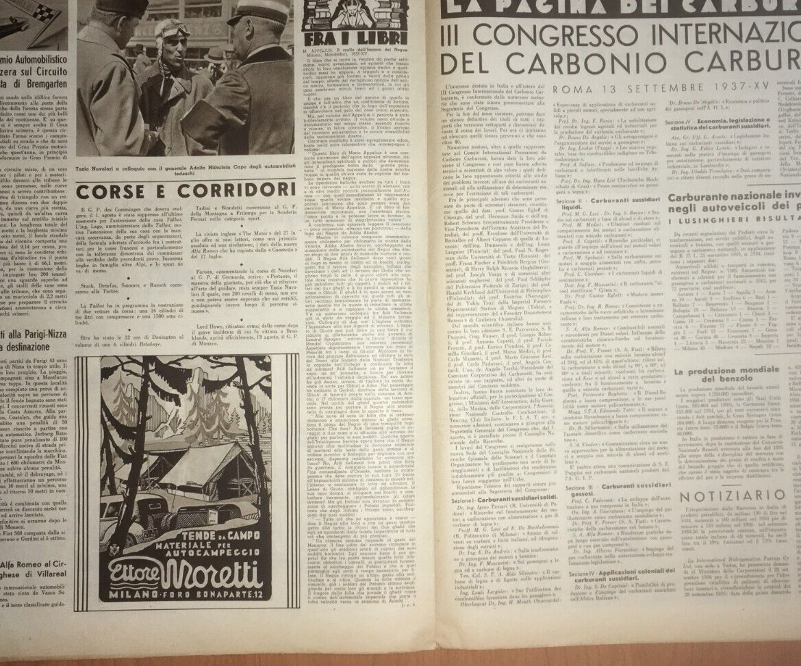 Automobilismo, Motori, Gran Premio, Abruzzo, Coppa Acerbo, Militaria, Illustratissimo