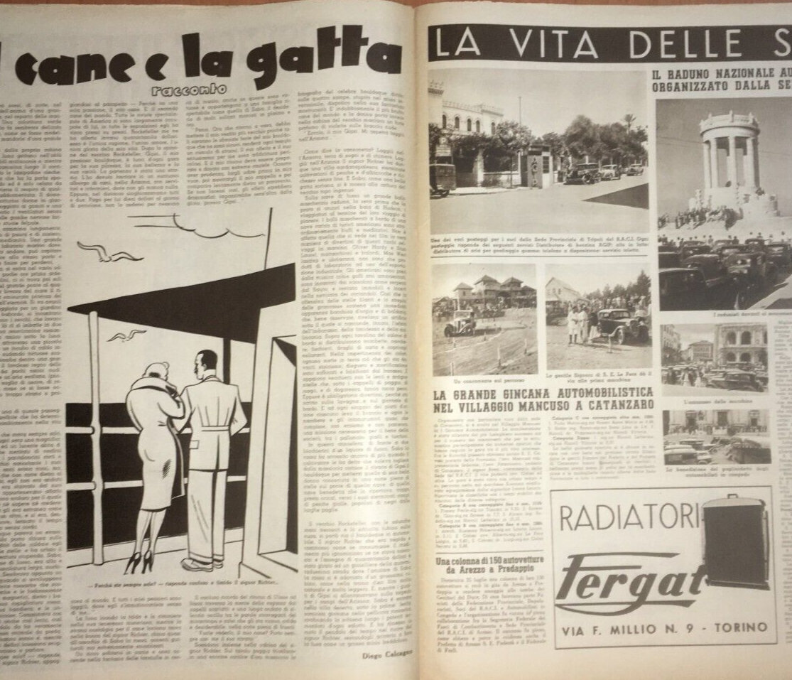 Automobilismo, Motori, Gran Premio, Abruzzo, Coppa Acerbo, Militaria, Illustratissimo
