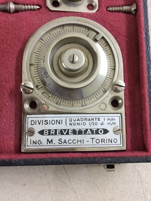 Flessimetro (strumento Scientifico) Ing. Sacchi, Torino