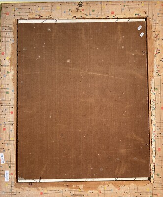 Paesaggio Di A. Page   Dipinto Olio Su Faesite   Metà '900