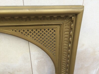 Umbria, Assisi: Grande Cornice Artistica Dorata Per Dipinto, Primo '900