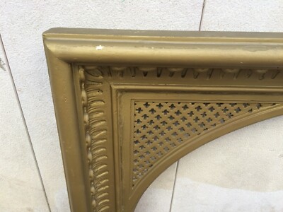 Umbria, Assisi: Grande Cornice Artistica Dorata Per Dipinto, Primo '900