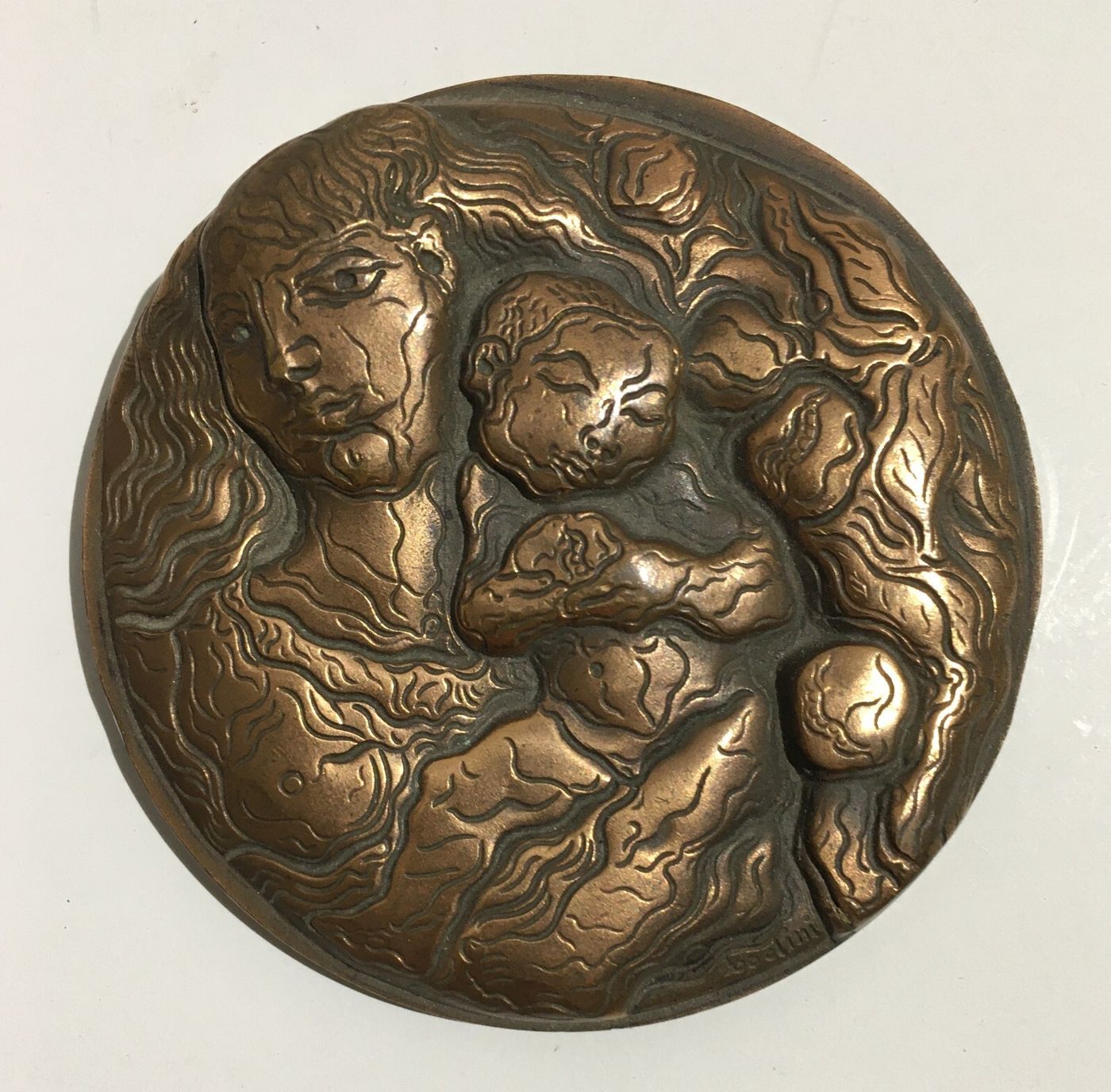 Pubblicitaria Da Collezione: Alleanza Assicurazioni, Artista Bodini, San Giorgio, 1985