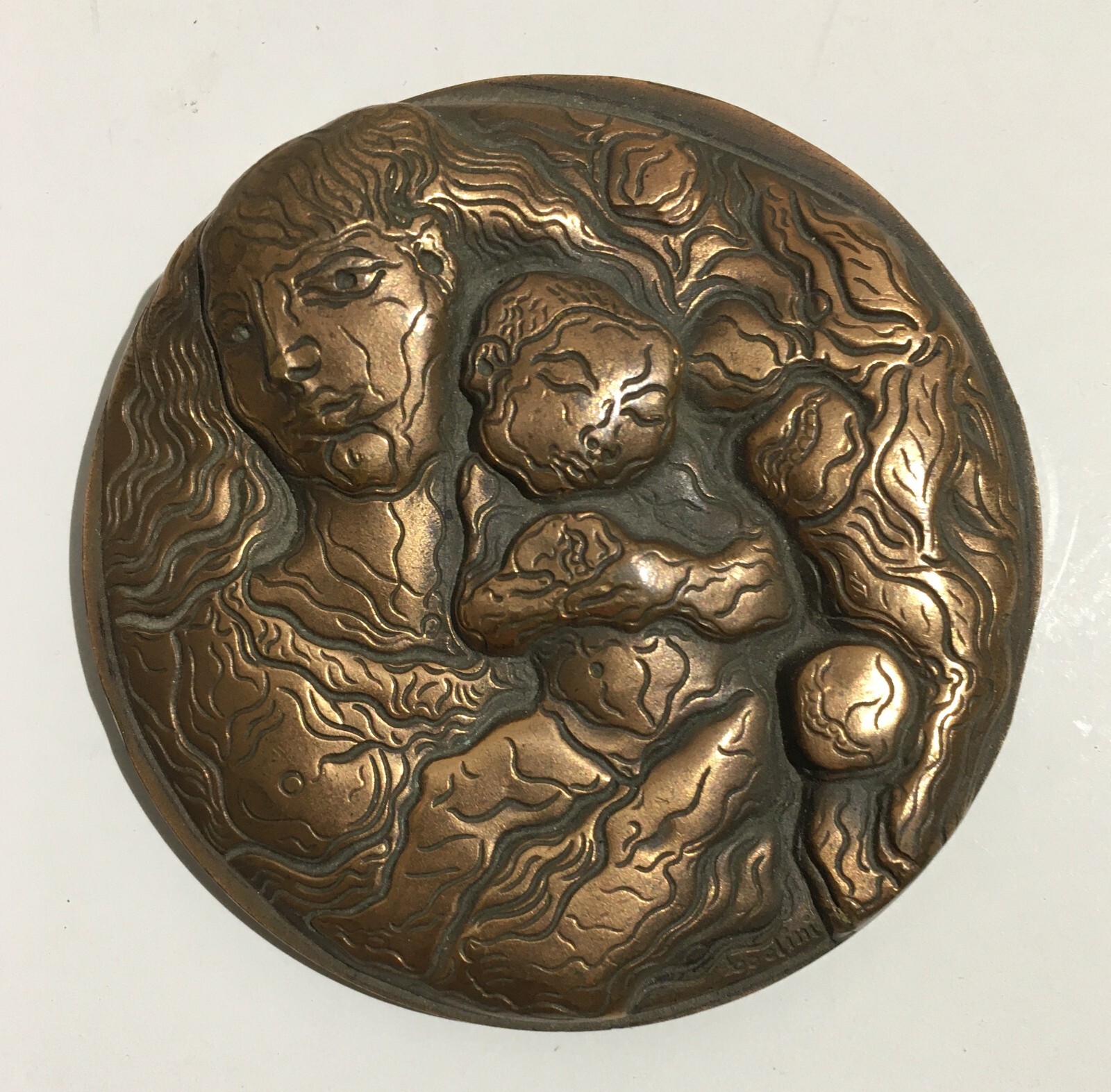 Pubblicitaria Da Collezione: Alleanza Assicurazioni, Artista Bodini, San Giorgio, 1985