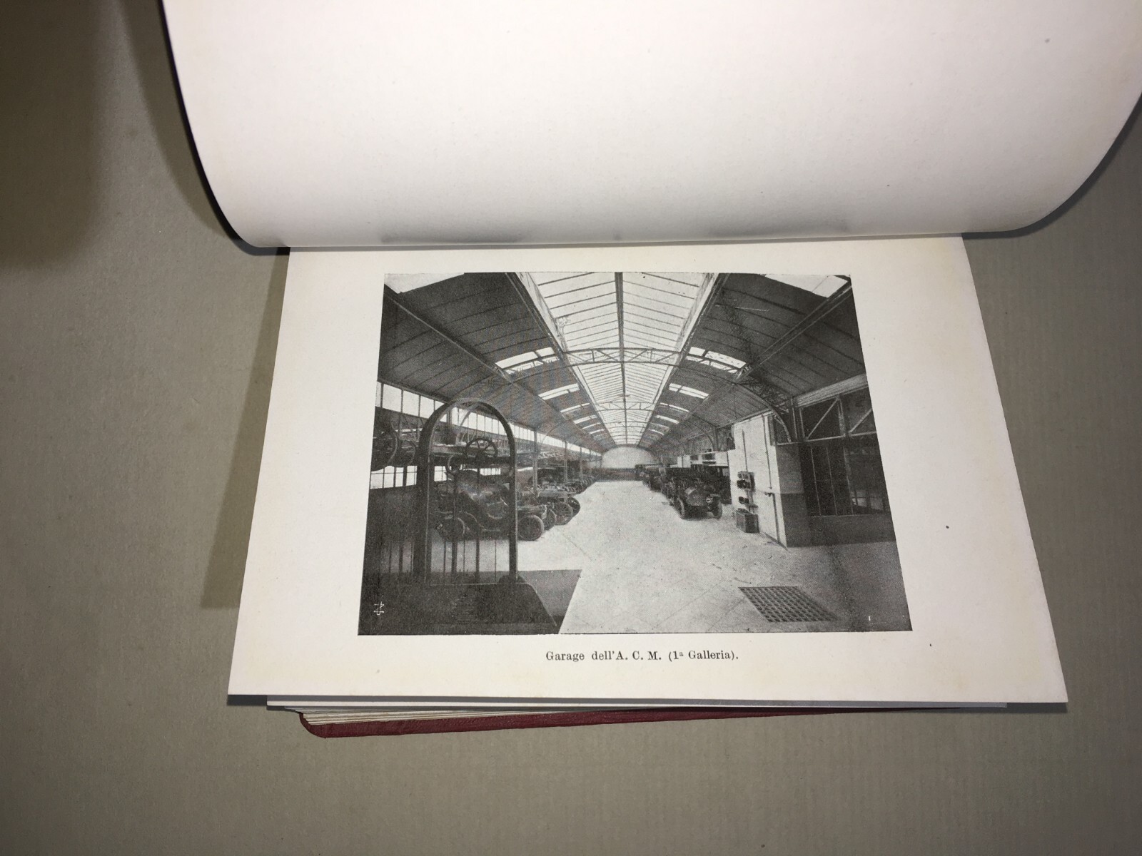 Aci Milano, Automobil Club, Annuario 1910 Con Elenco Soci E Foto Garage