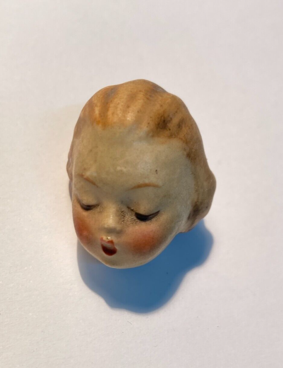 Artistica Scultura: Testina In Bisquit Per Bambole d'Epoca