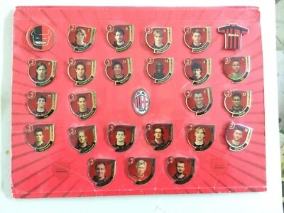 Sport, Football, Footballers: Milan Team, Collectible Pins with Portraits