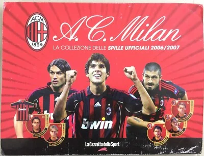 Sport, Football, Footballers: Milan Team, Collectible Pins with Portraits