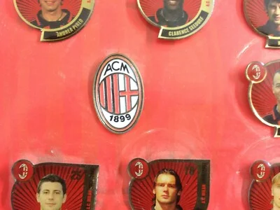 Sport, Football, Footballers: Milan Team, Collectible Pins with Portraits