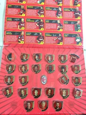 Sport, Football, Footballers: Milan Team, Collectible Pins with Portraits