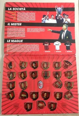 Sport, Football, Footballers: Milan Team, Collectible Pins with Portraits