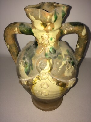 Ceramica Antica Popolare Tradizionale Anfora Da Vino Con Segreto