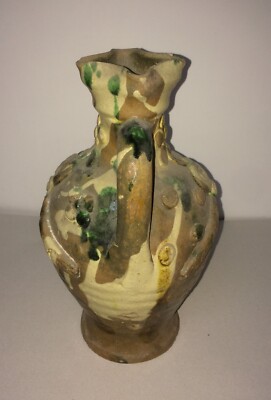 Ceramica Antica Popolare Tradizionale Anfora Da Vino Con Segreto