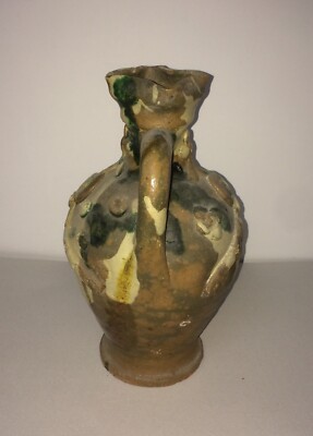Ceramica Antica Popolare Tradizionale Anfora Da Vino Con Segreto