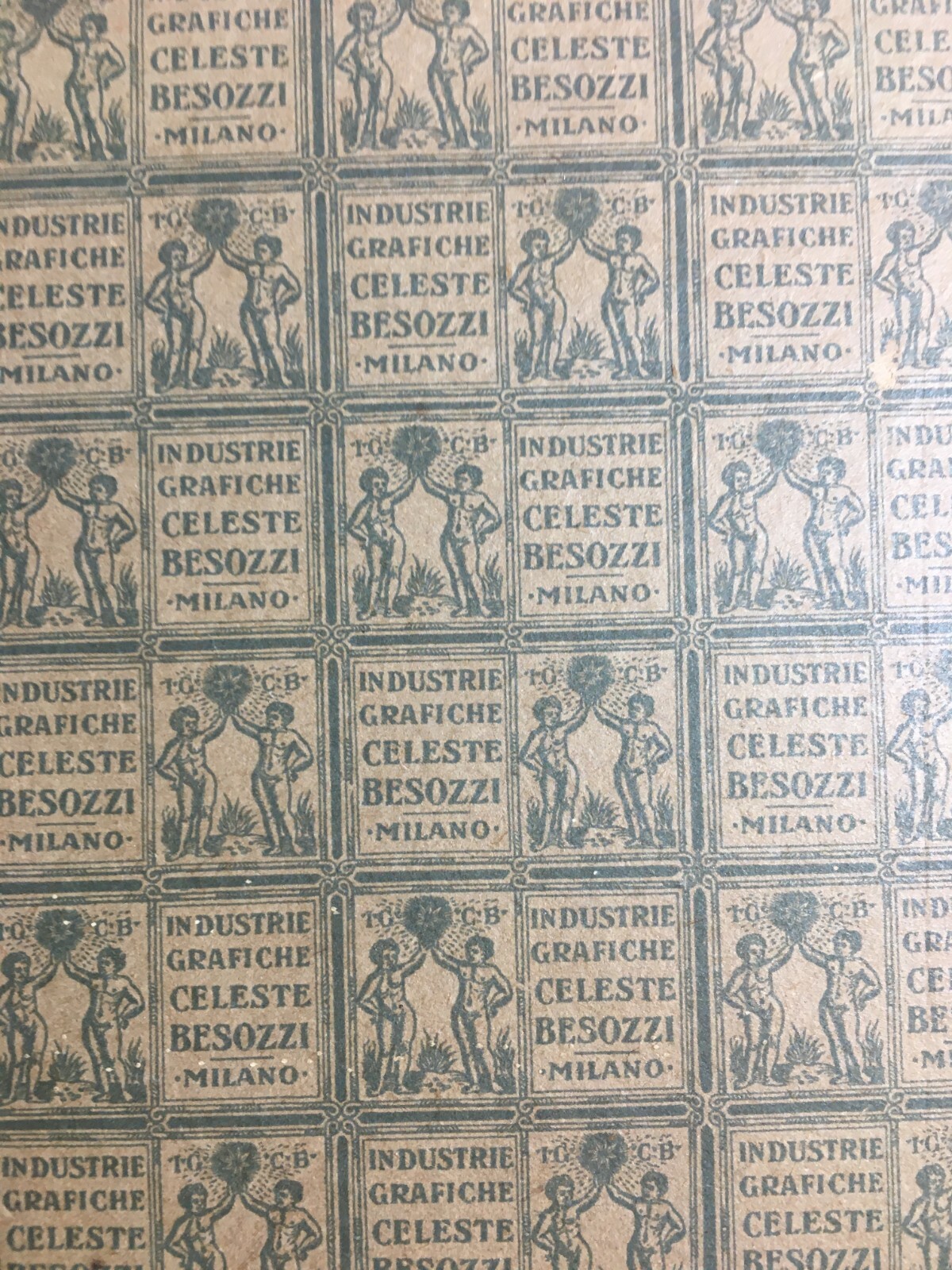 Giovanni Lamacchia Fu G. Manifatture Tessili Bari, Cartello Pubblicitario d'Epoca