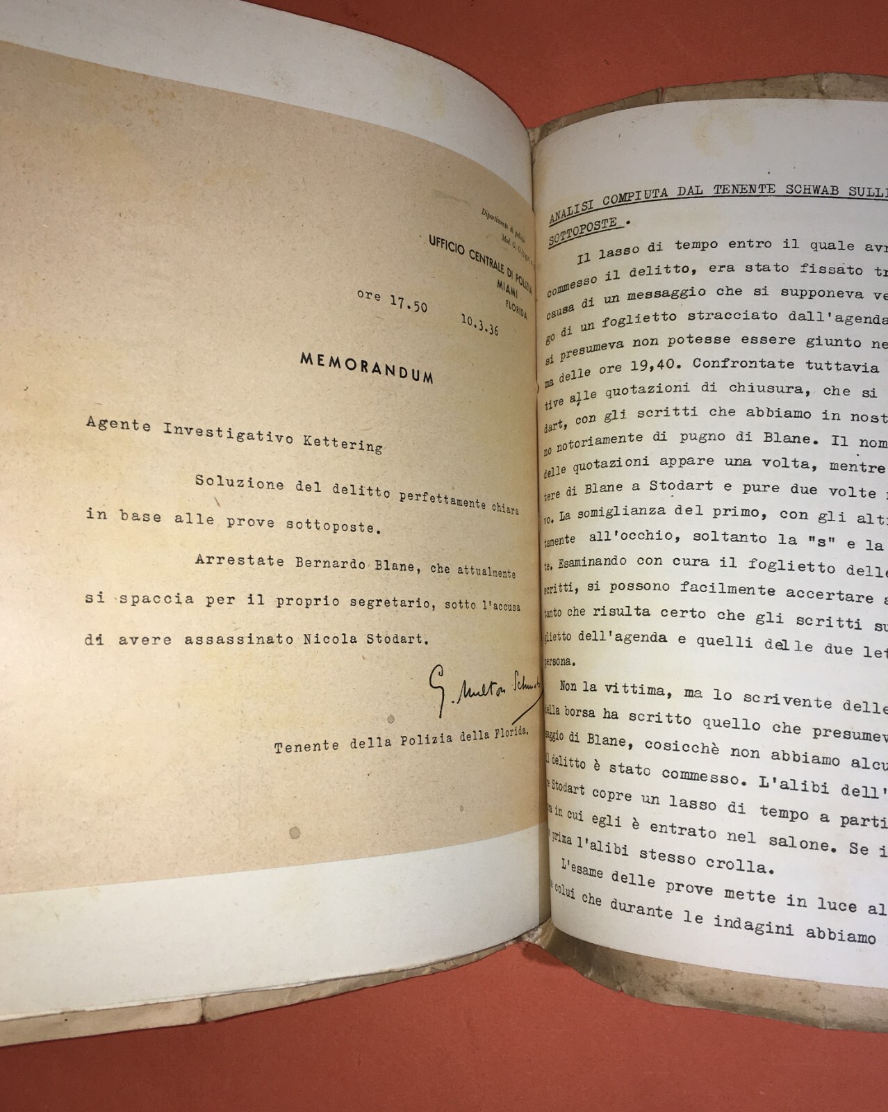 Letteratura Estera Poliziesca   Giallo Americano   Wheatley   Links   Delitto A Miami   1937