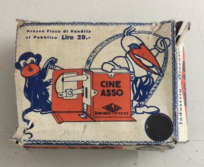 Cinema, Cinematografia, Giocattoli Da Collezione, Cine Asso, Ingap, Padova