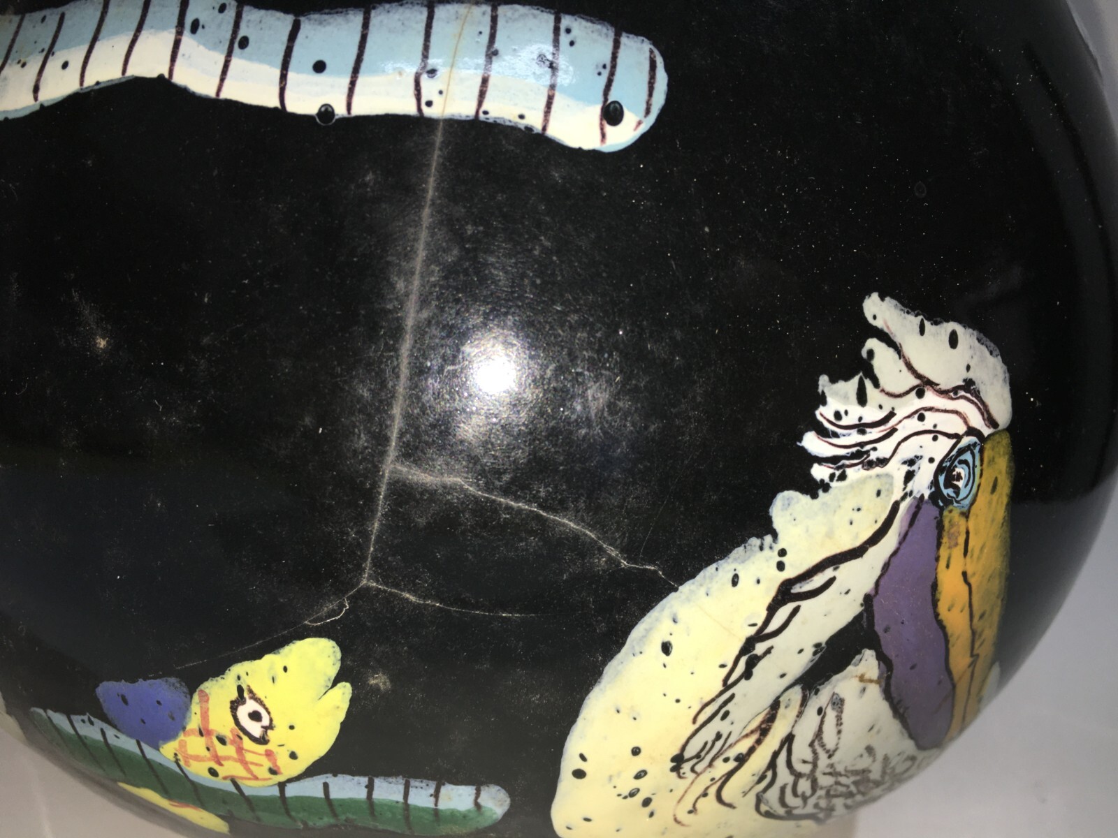Ceramica Del '900, Arte, Artista Veneziano, Venezia, Fabbrica Ancora, Vaso Decorativo