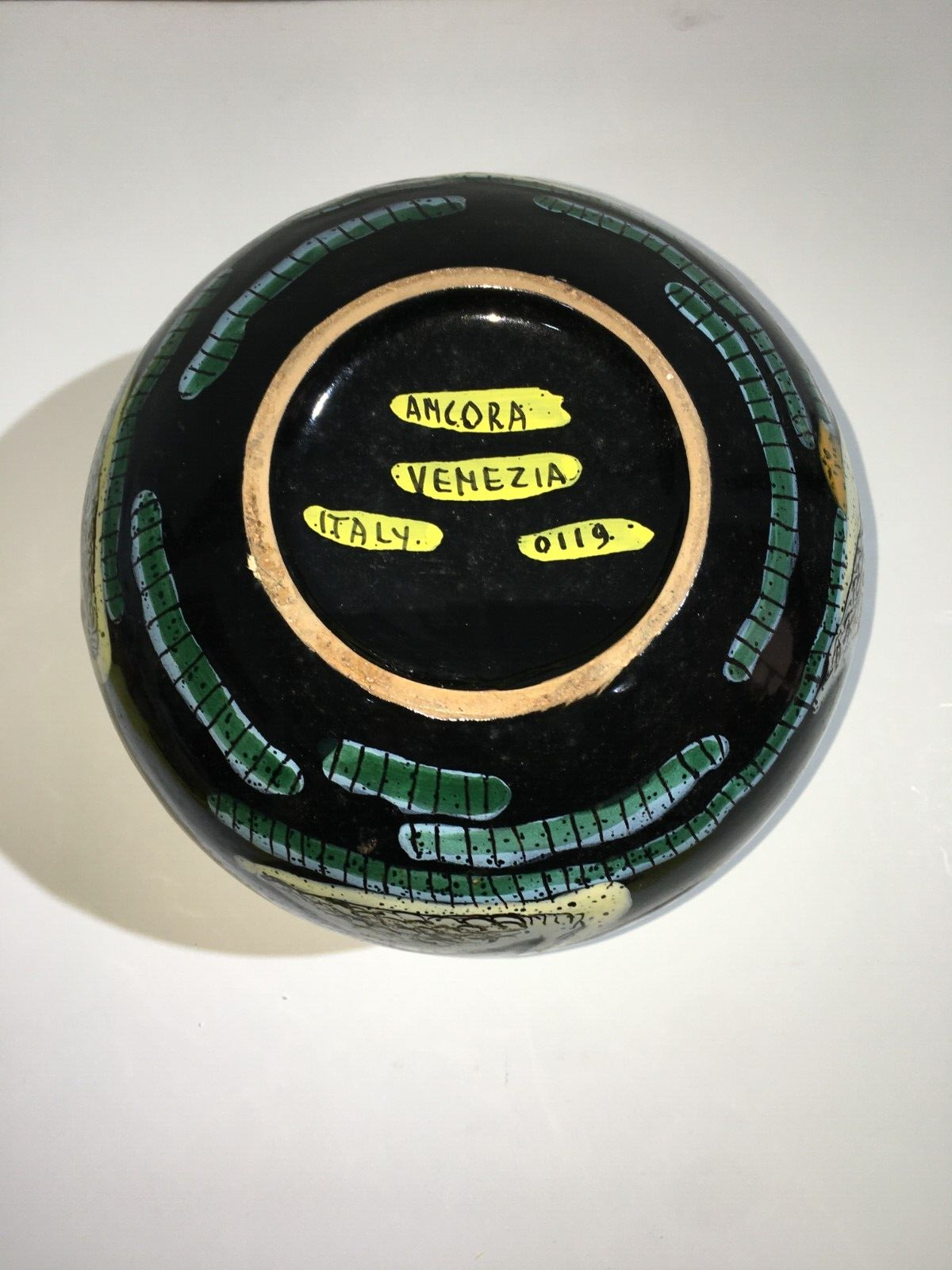 Ceramica Del '900, Arte, Artista Veneziano, Venezia, Fabbrica Ancora, Vaso Decorativo