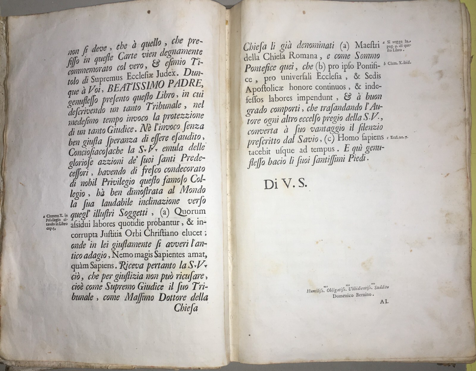 Giurisprudenza Ecclesiastica Il Tribunale Della S. Rota Romana 1717