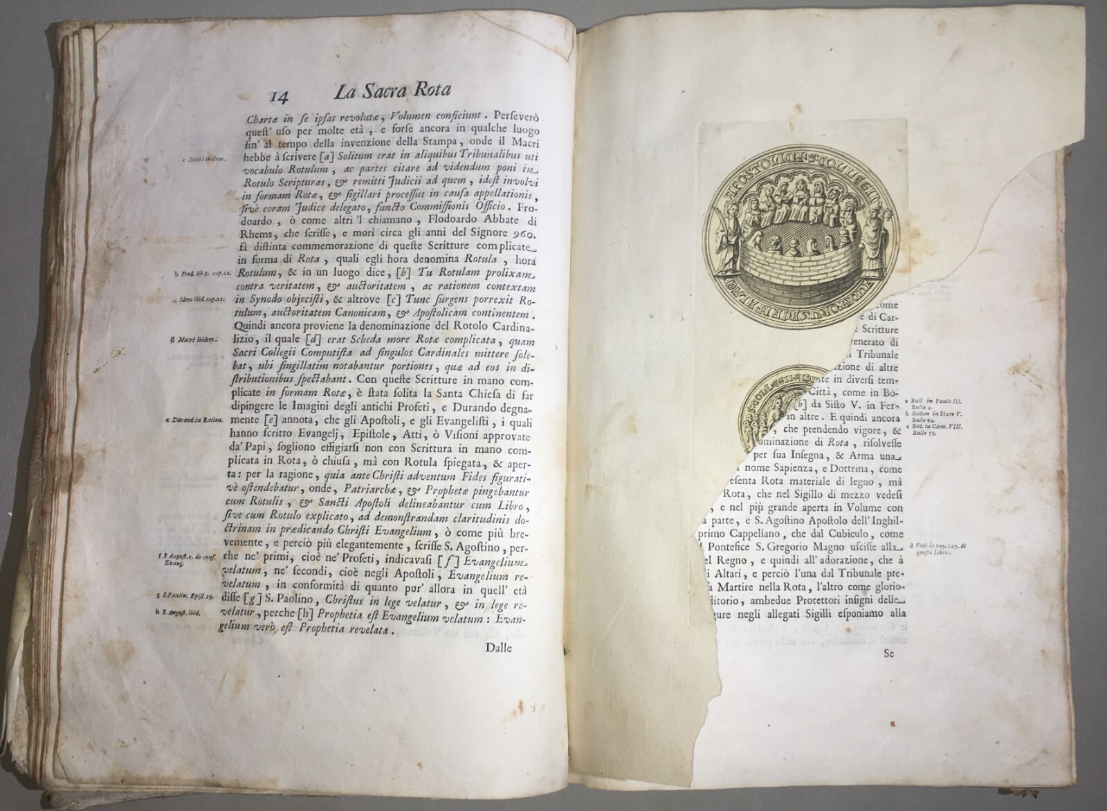 Giurisprudenza Ecclesiastica Il Tribunale Della S. Rota Romana 1717