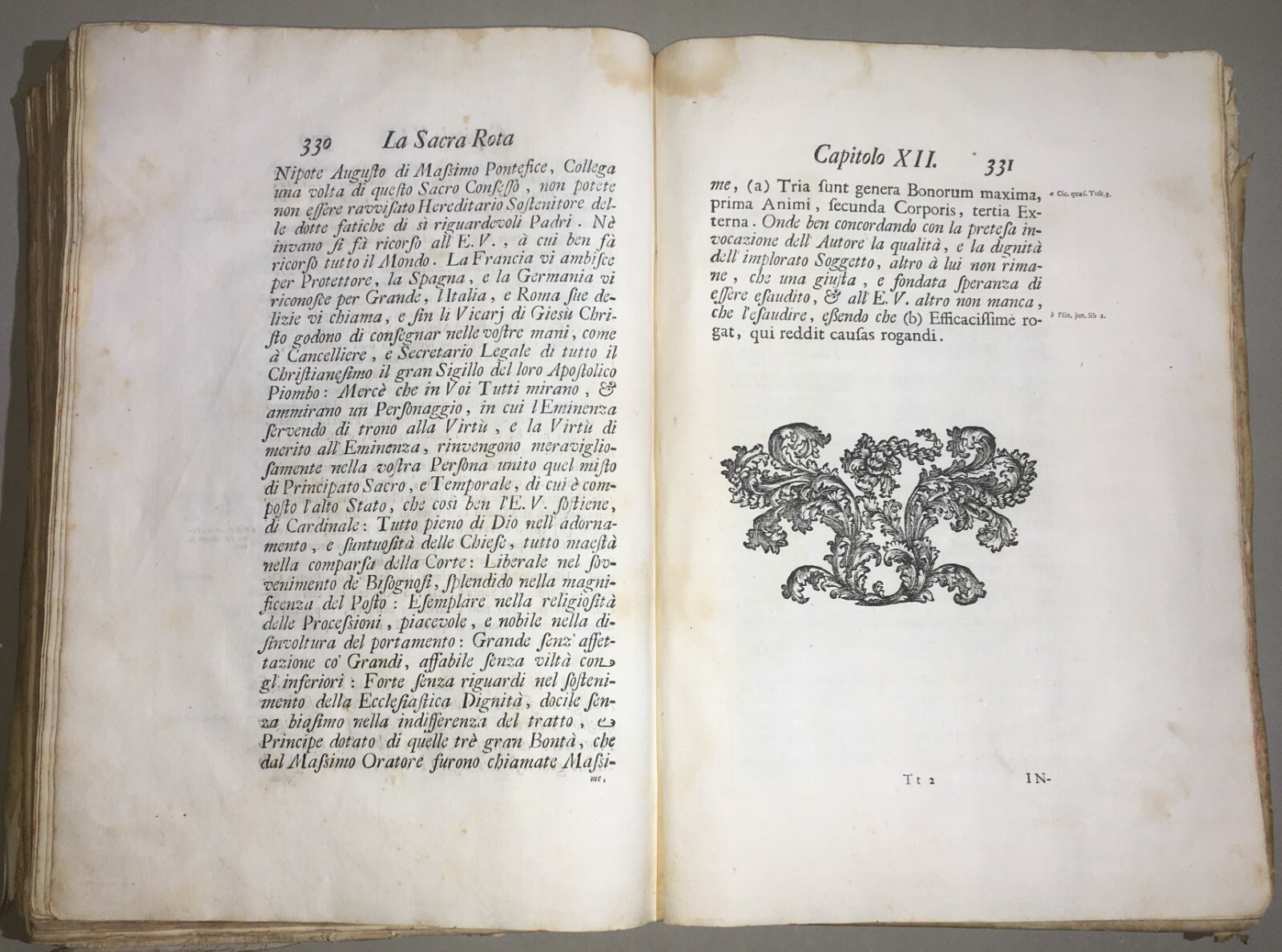 Giurisprudenza Ecclesiastica Il Tribunale Della S. Rota Romana 1717