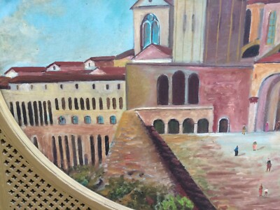 Umbria, Assisi: Grande Cornice Artistica Dorata Per Dipinto, Primo '900
