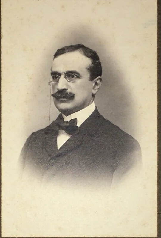 Bologna, Politics: Deputy Cesare Sanguinetti. Antique Photograph, Period Portrait