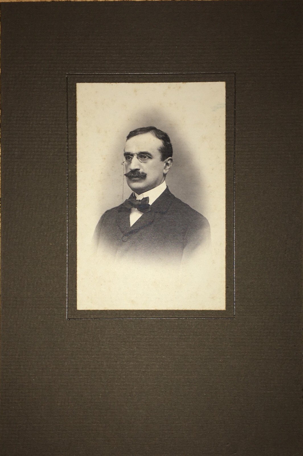 Bologna, Politica: Deputato Cesare Sanguinetti. Antica Fotografia, Ritratto d'Epoca