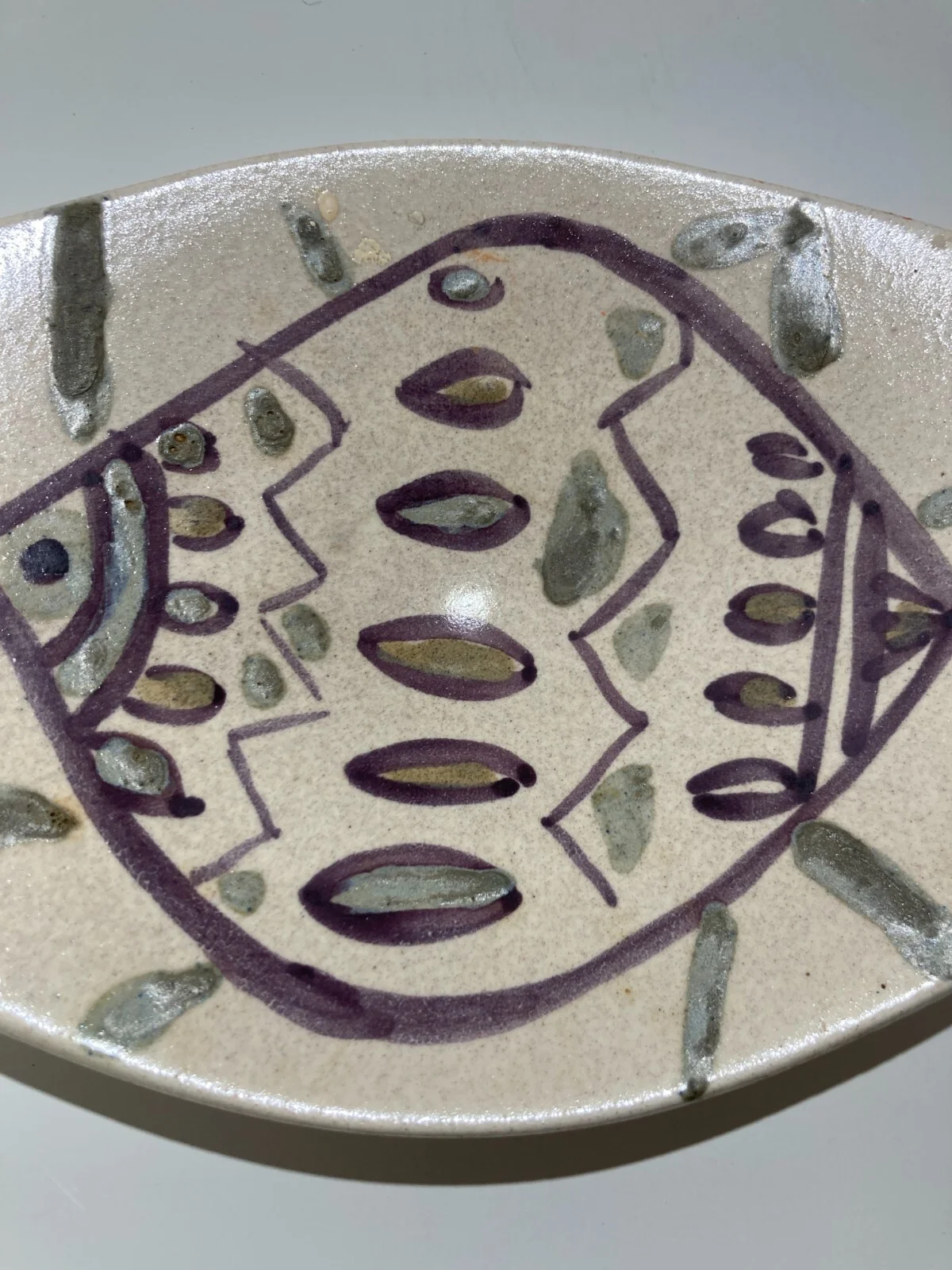 Modern Art, Artistic Ceramics, Nove, Petucco & Tolio, Rare Ornament, Fish