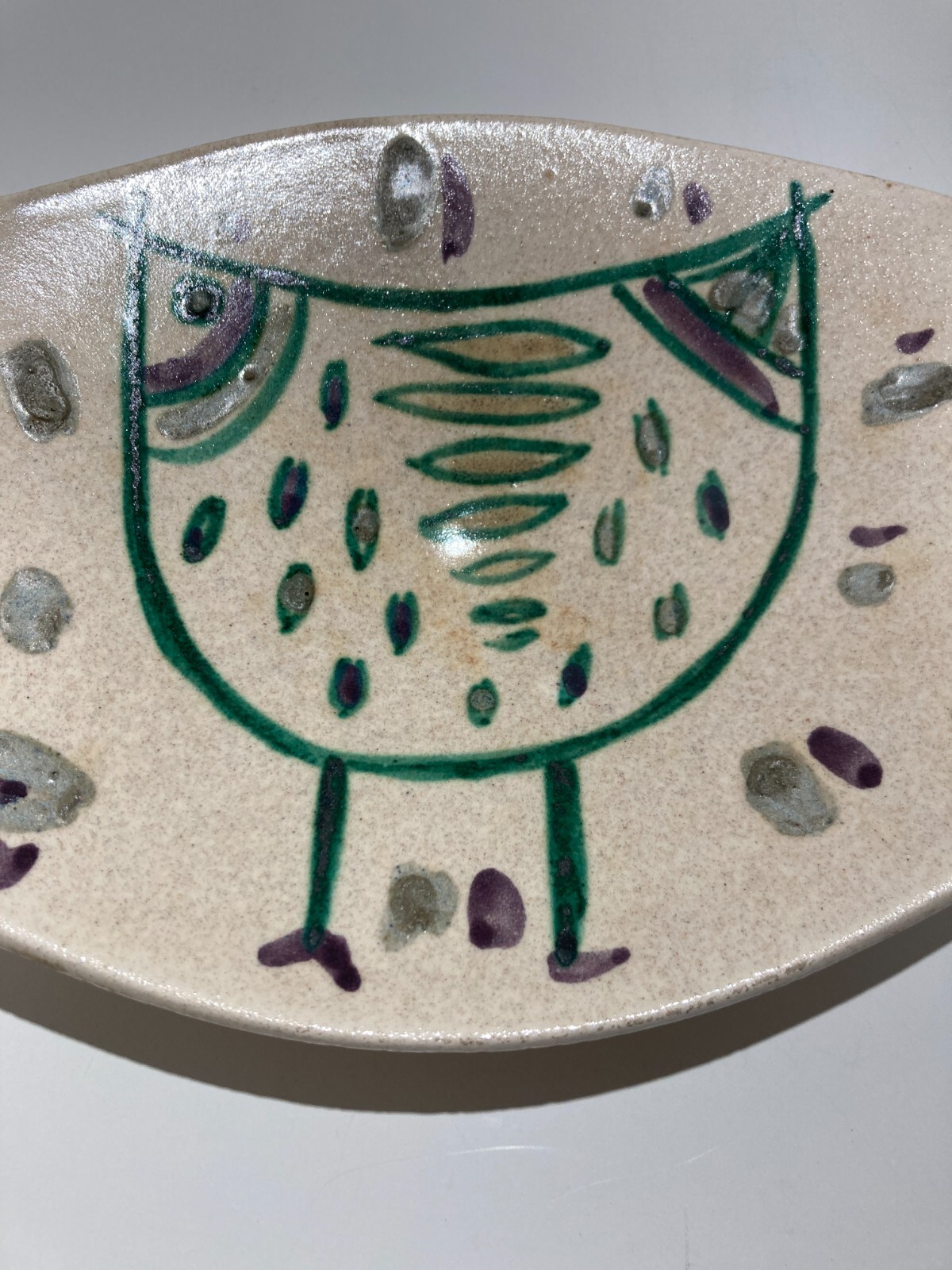 Arte Moderna, Ceramica Artistica, Nove, Petucco & Tolio: Raro Soprammobile d'Epoca
