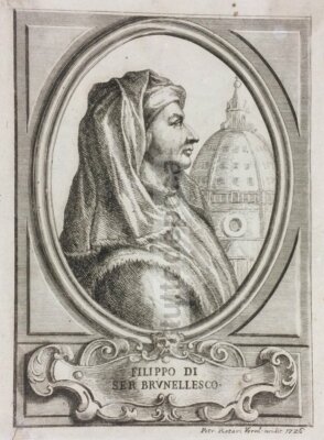 Verona, Arte E Artisti Veronesi Del '700: Rara Incisione Di Filippo Brunelleschi