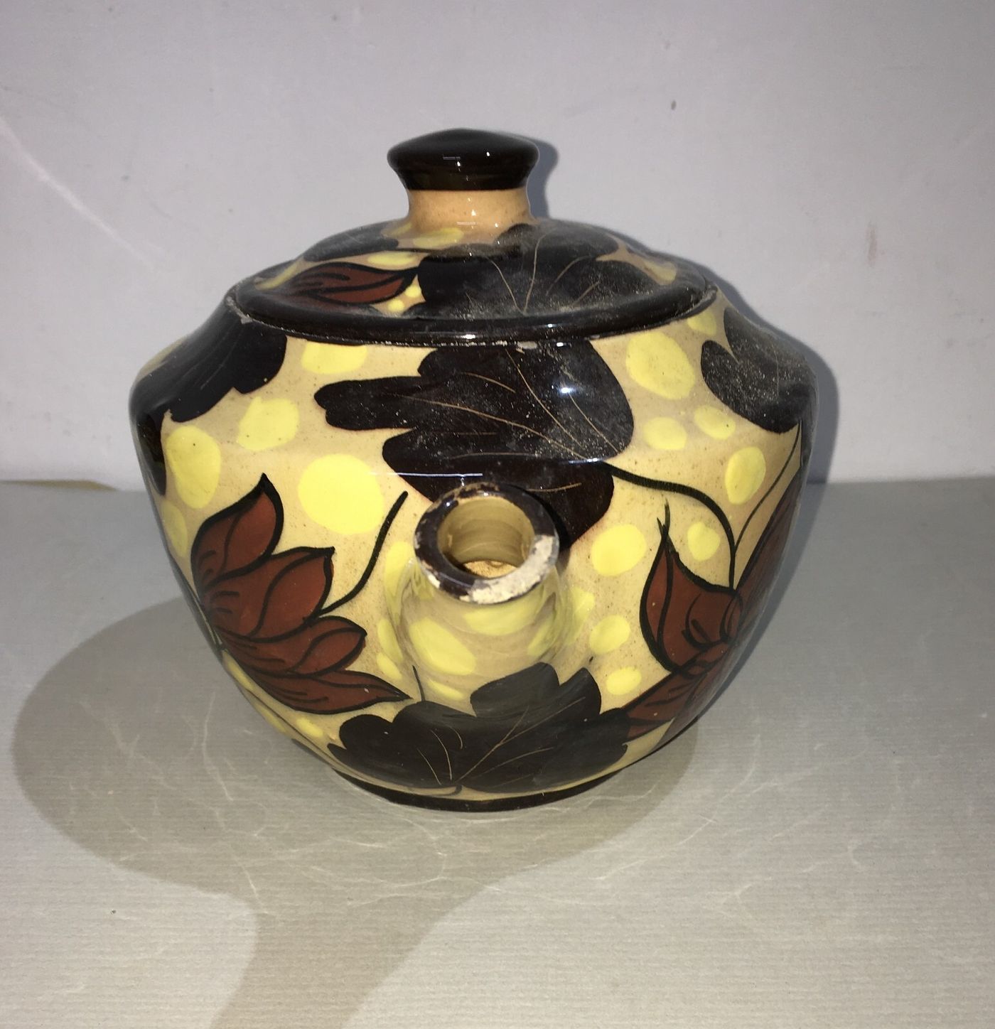 Ceramica Artistica Toscana Rbc   Bini E Carmignani   Decorazione Policroma